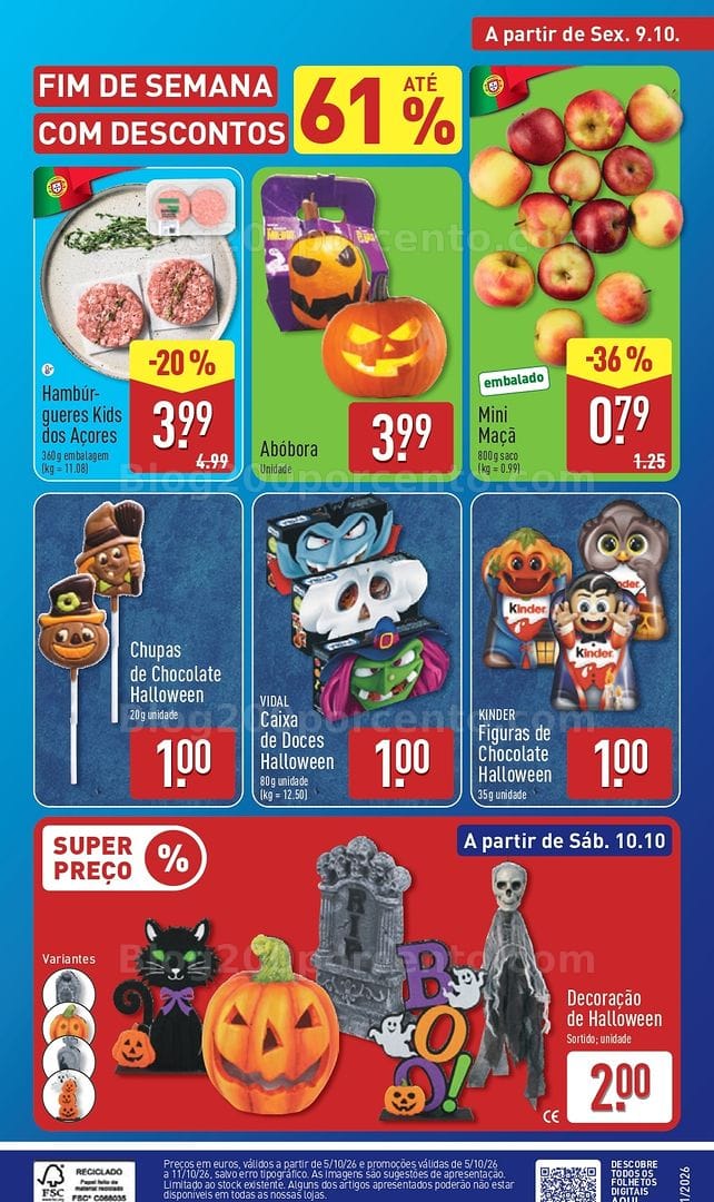 Antevisão Folheto ALDI Promoções de 4 a 10 outubro